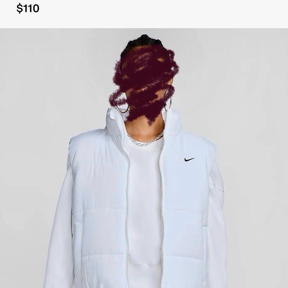 Nike Thermafit oversize women size S puffer vest .New with tags - Picture 3 of 11